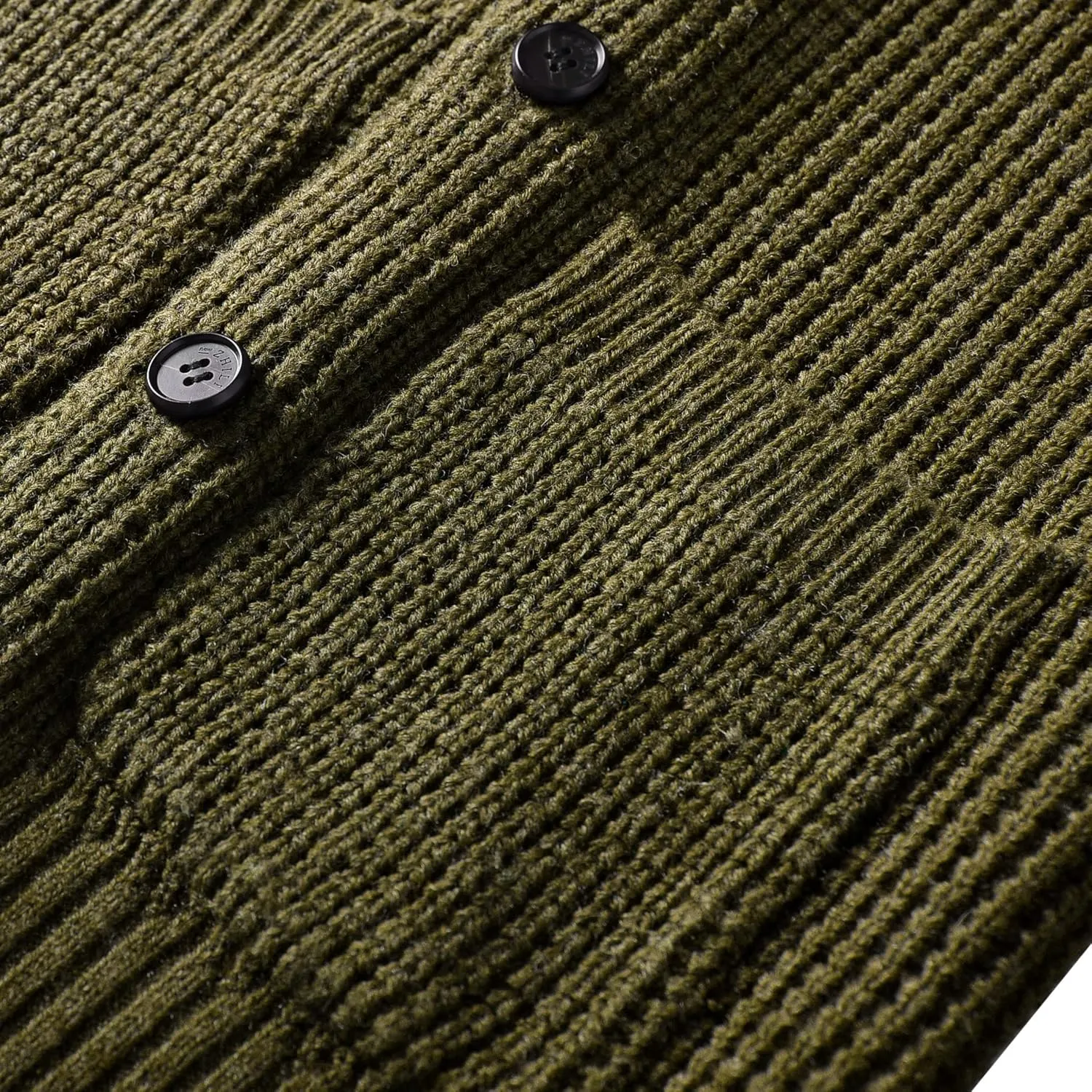 Men's Shawl Collar Cardigan Sweater - Cable Knit, Button-Up, Merino Wool - A Modern Classic That Never Goes Out of Style