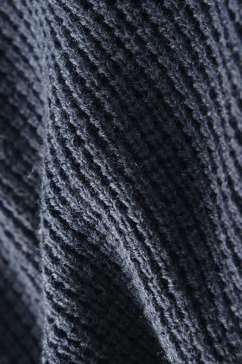 Men's Shawl Collar Cardigan Sweater - Cable Knit, Button-Up, Merino Wool - A Modern Classic That Never Goes Out of Style