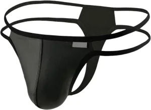 Men's Thong Swimwear Sexy G-String Briefs Underwear Swimsuit Mens String Bikini Briefs Underwear High Cut Panties