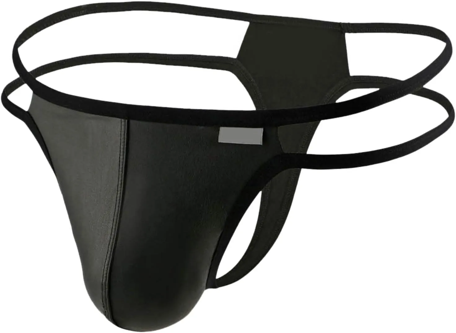 Men's Thong Swimwear Sexy G-String Briefs Underwear Swimsuit Mens String Bikini Briefs Underwear High Cut Panties