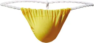 Mens Underwear Sexy Lingerie Bulge Pouch G-String Thongs Cut Out Sissy Briefs Lightweight Breathable Gay Underpants