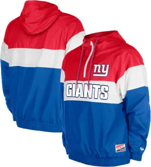 New Era Men's NFL 3rd Down Raglan Quarter-Zip Windbreaker Jacket