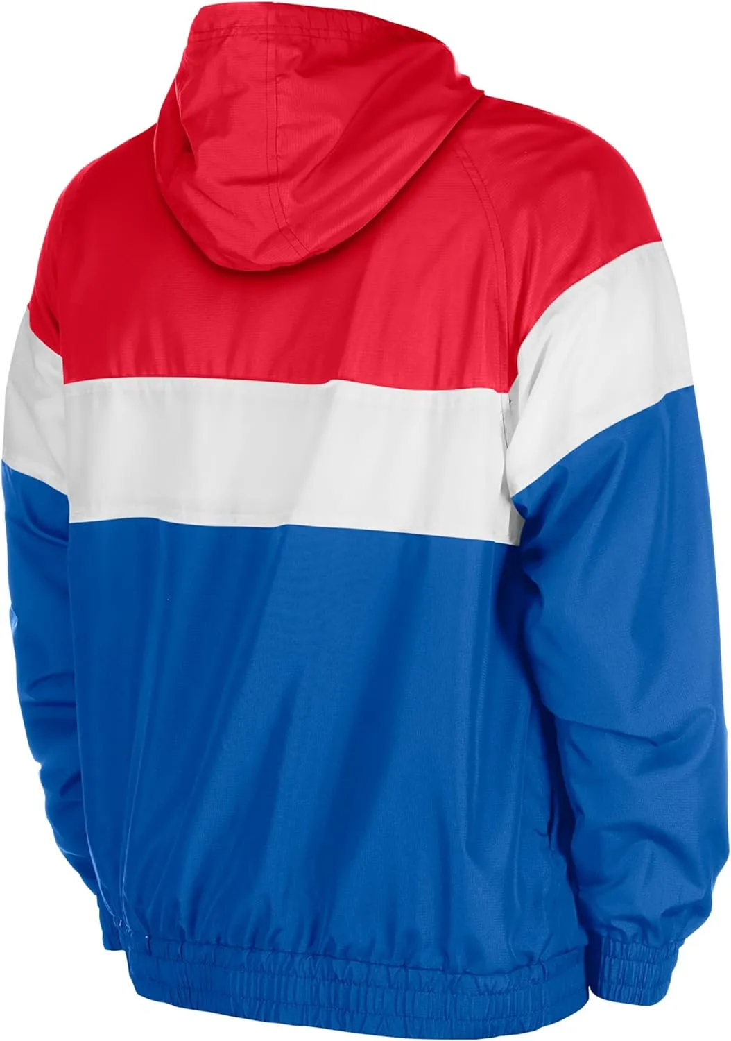 New Era Men's NFL 3rd Down Raglan Quarter-Zip Windbreaker Jacket