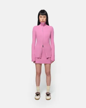 Nova Orchid Zip-Up Cardigan