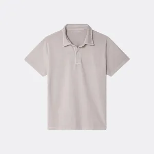 Organic Recycled Jersey Polo (Lavender)