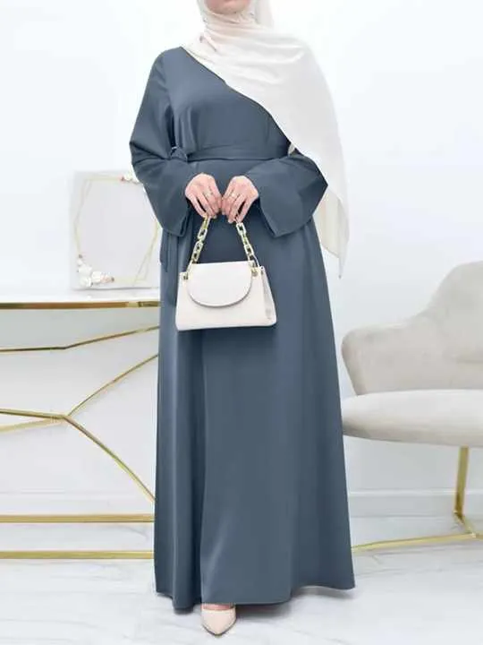 Plus Size Trending Muslim Dress Dubai-فستان إسلامي رائج