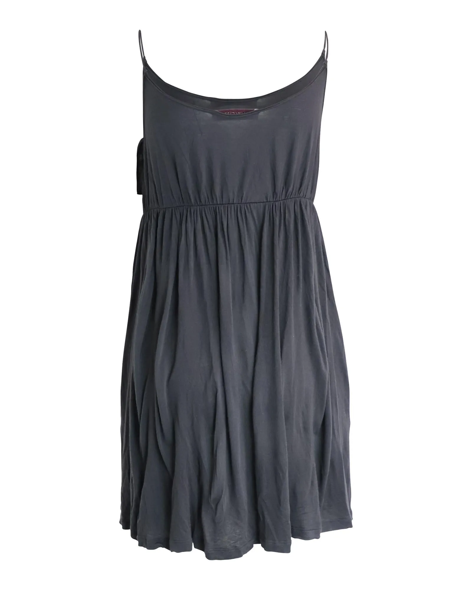 Refined Grey Viscose Mini Dress by Stella McCartney