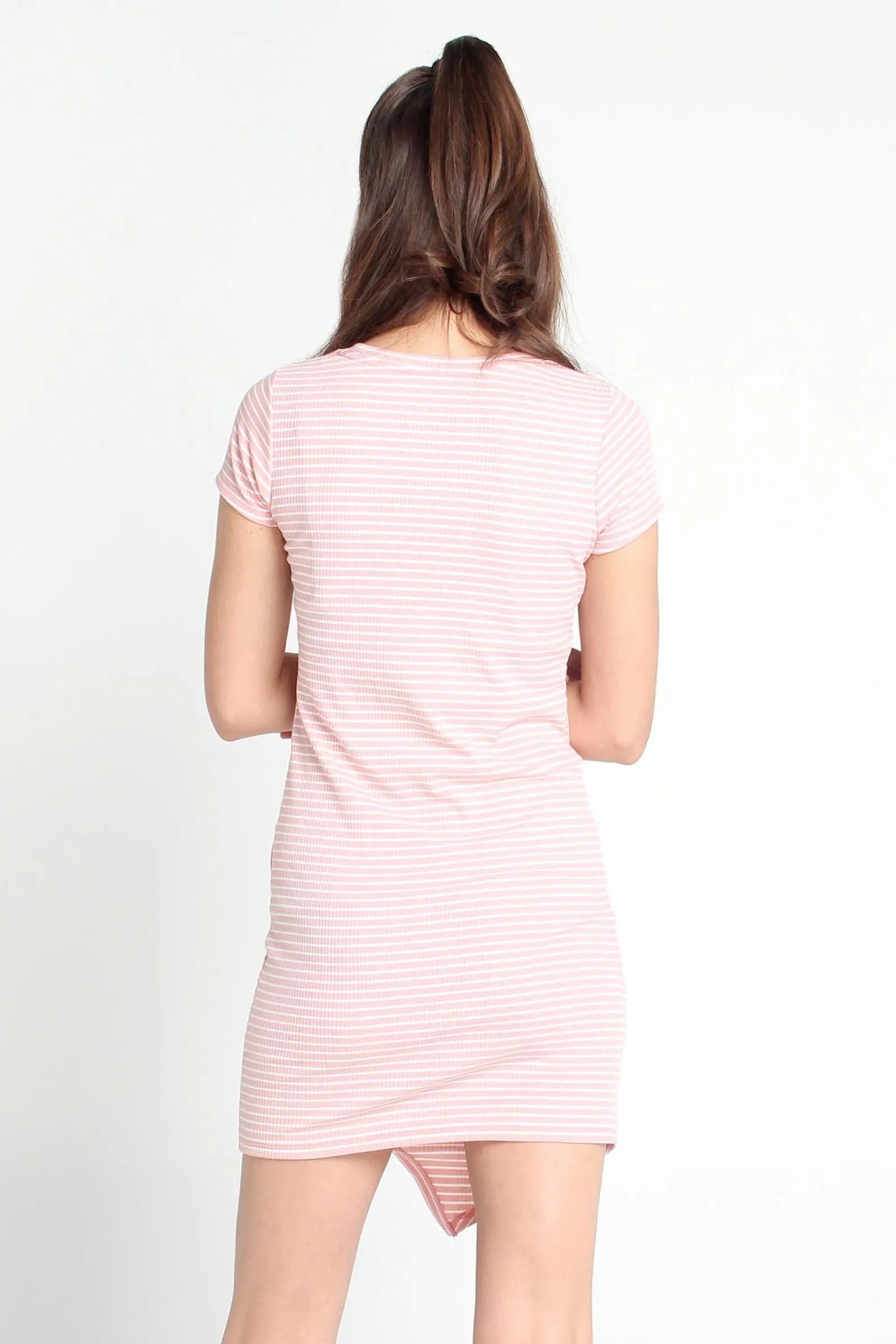 Ribbed T-Shirt Dress