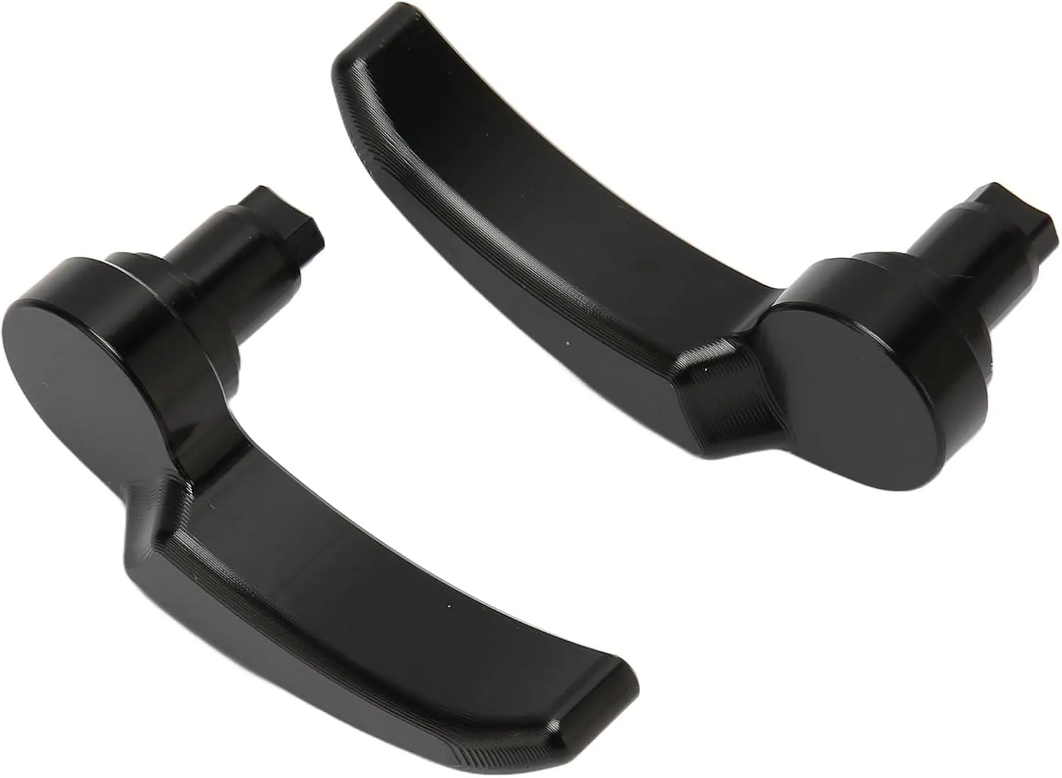 Saddlebag Latch Kit,1 Pair Saddlebag Latch Kit Anodized Finish Saddle Bag Lifter for Ultra Limited FLHR FLHT FLHX FLHTK 2014 to 2023 (Black)