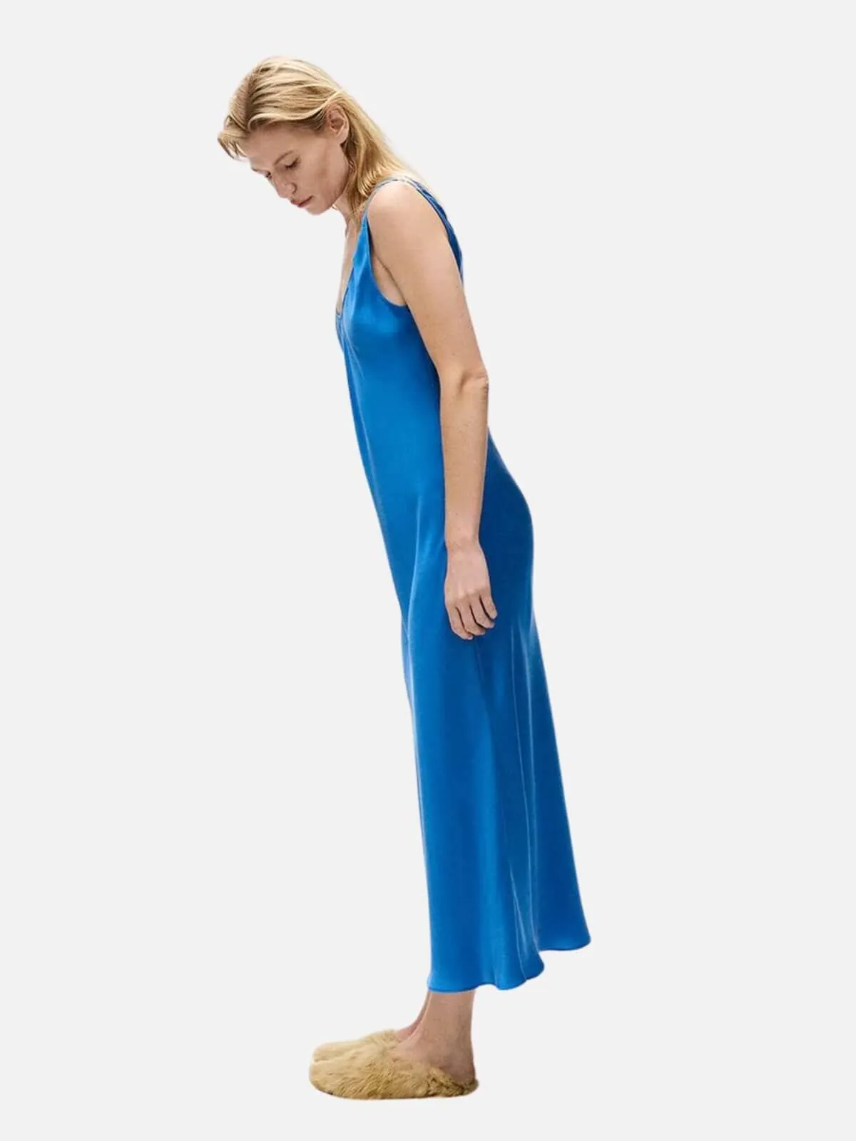 Scoop Neck Dress - Wave