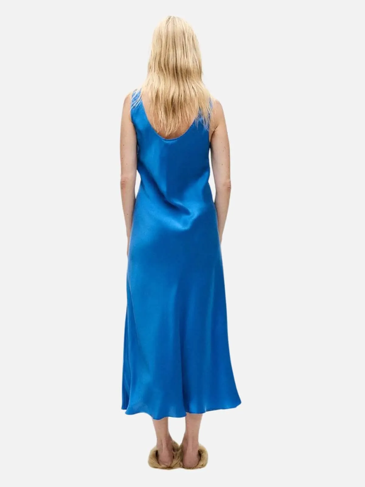 Scoop Neck Dress - Wave