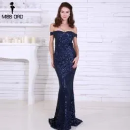 Sexy Bra Party Dress Sequin Maxi Dress
