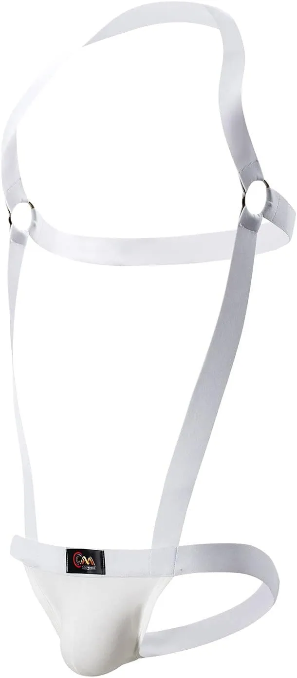 Sexy Lingerie for Men Men's Sexy Buttock Exposing Double Thong Cotton Bondage Thong Mens Sexy Underwear Open Front