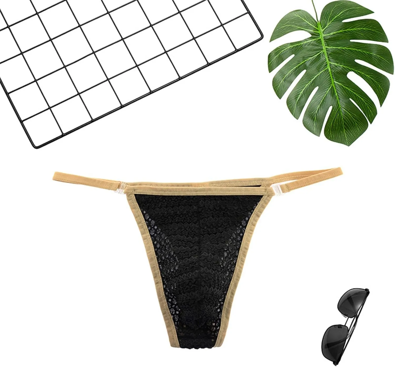 Sexy Lingerie for Men Naughty Fantasy Sex Underwear Fashion Sexy Adult Low Rise Open Hip Polyester Lingerie for Men