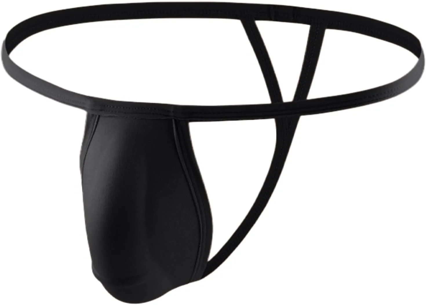 Sexy Lingerie for Men T-Back G-String Thong Front Pouch High Slit Underwear Naughty Sissy Gay Hot Male Briefs