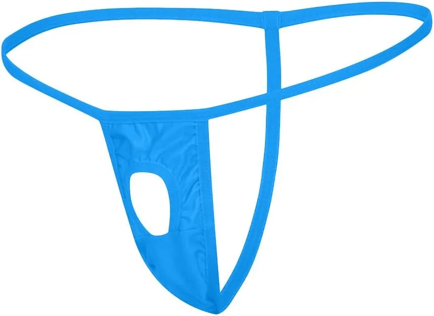 Sexy Mens Stretch Bulge Pouch Thong Bikini Briefs Underwear Underpant T-Back Tanga G-String Sexy Low Rise Bulge Thong
