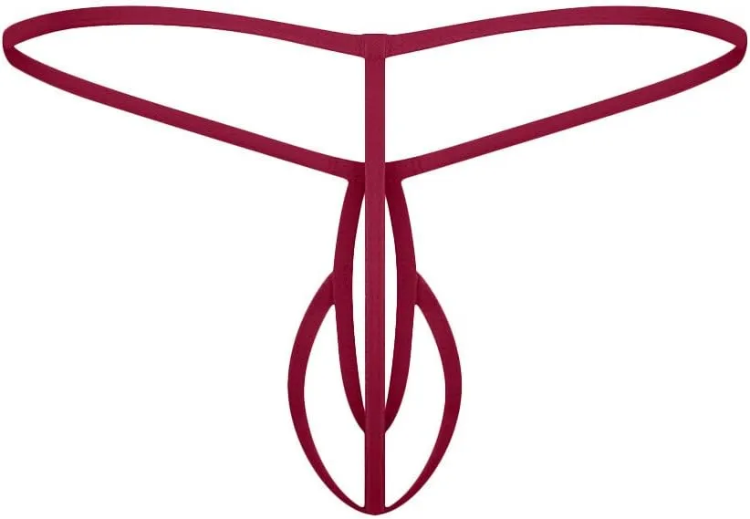 Sexy Mens Stretch Bulge Pouch Thong Bikini Briefs Underwear Underpants T-Back Tanga G-String Sexy Low Rise Bulge Thong