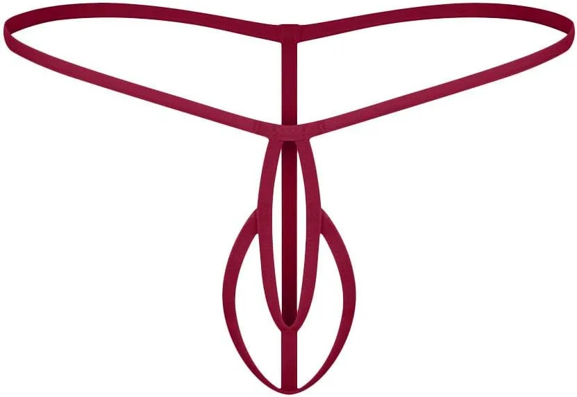 Sexy Mens Stretch Bulge Pouch Thong Bikini Briefs Underwear Underpants T-Back Tanga G-String Sexy Low Rise Bulge Thong