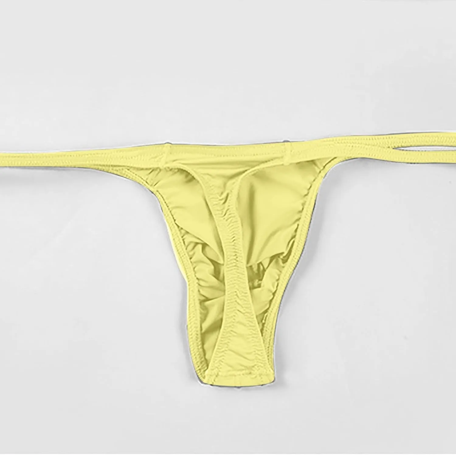Sexy Underwear for Men Front Pouch Male G-String Thong Stretch Athletic Supporter Panties Mankini Briefs