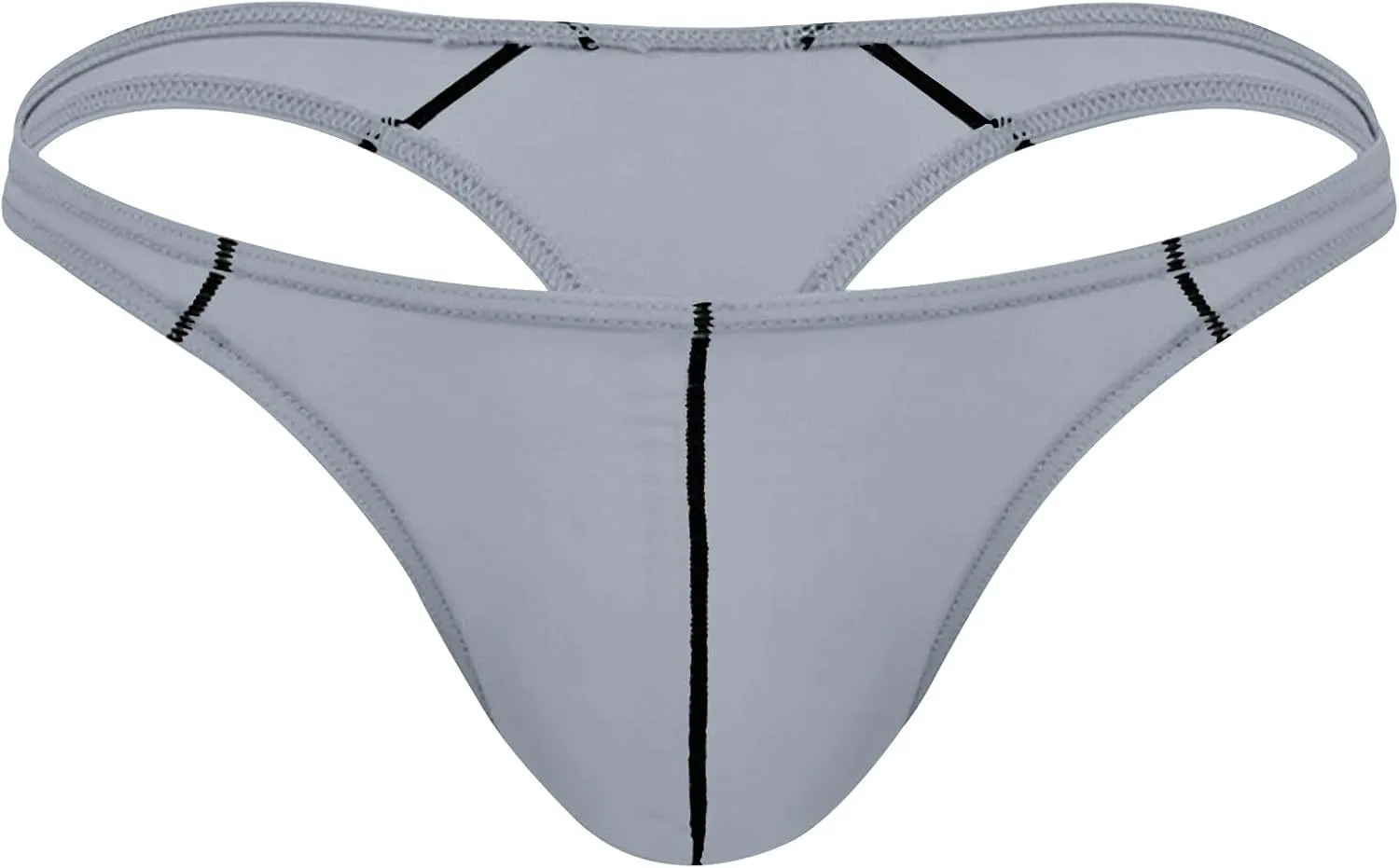 Sexy Underwear for Men Low Waist G-String Briefs Front Pouch Thongs Stretch Athletic Panties Sissy Lingerie