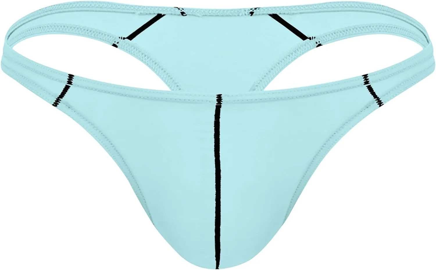 Sexy Underwear for Men Low Waist G-String Briefs Front Pouch Thongs Stretch Athletic Panties Sissy Lingerie