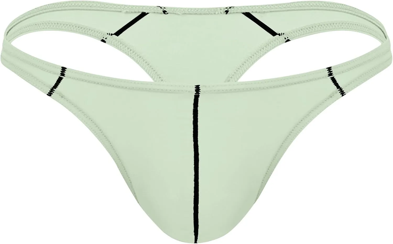 Sexy Underwear for Men Low Waist G-String Briefs Front Pouch Thongs Stretch Athletic Panties Sissy Lingerie