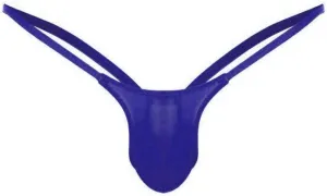 Silky Bulge Pouch Briefs for Men Ice silk Low Rise Thong G-String Elephant Nose Sissy Panties Underpants Underwear