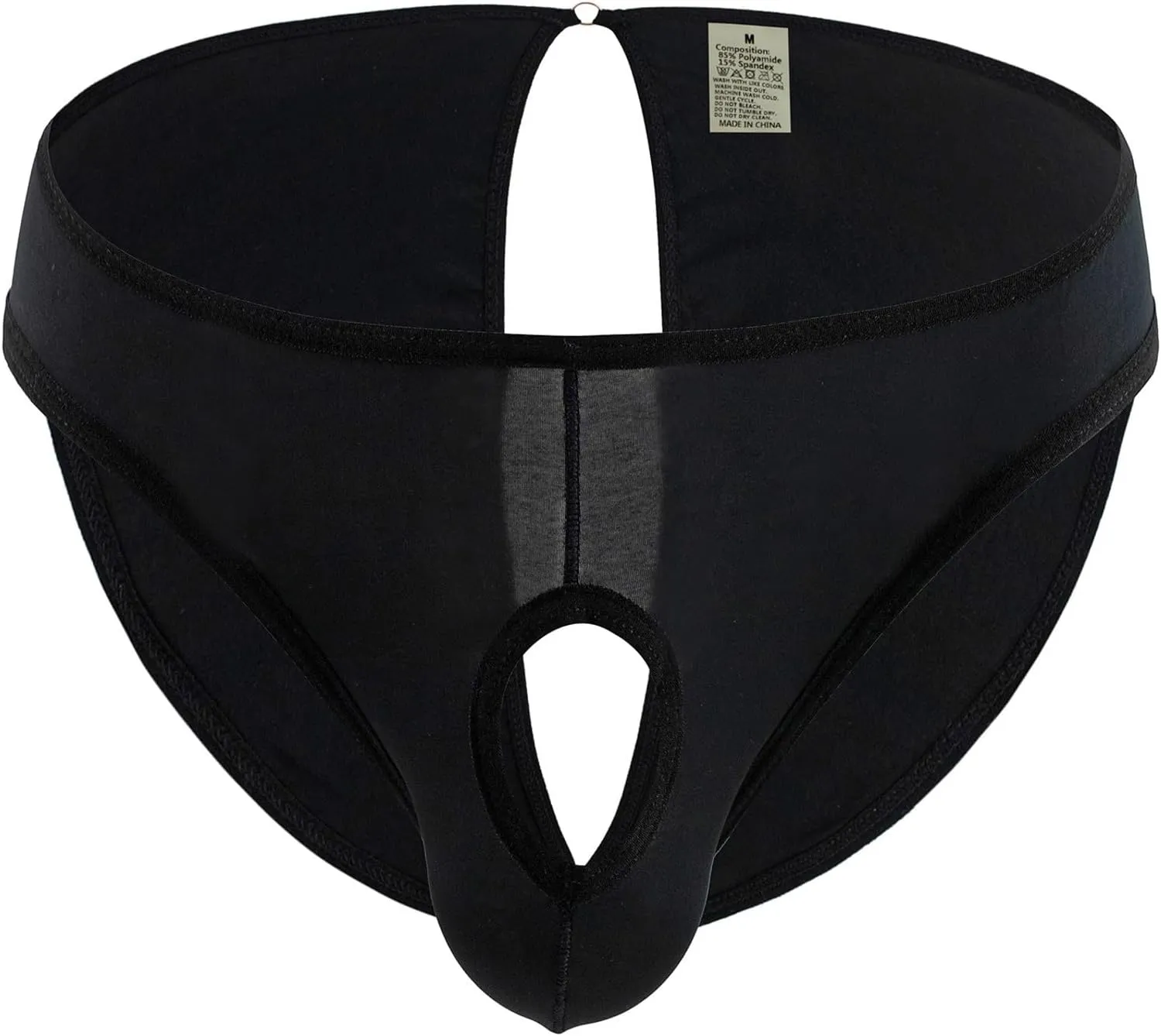 Sissy Crossdressing Gay Lingerie Underwear Fashion Sexy Adult Low Rise Open Hip Polyester Men's Sexy Lingerie Thongs