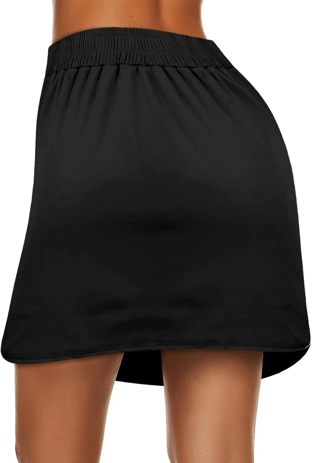 Tennis Skirt for Women Athletic Drawstring High Waisted Skorts with Built in Shorts Pockets Gym Sports Golf Skirts