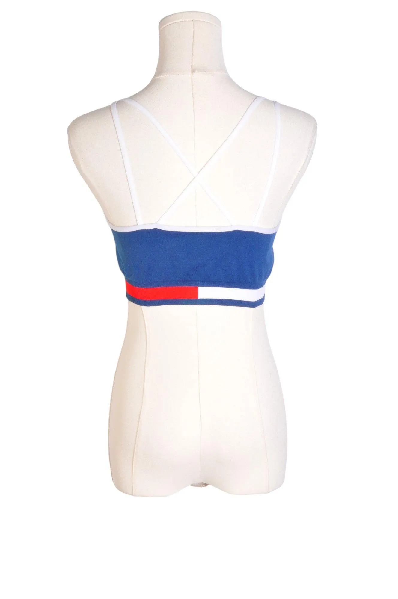 TOMMY HILFIGER Women Activewear Sports Bras Regular fit in Blue - L
