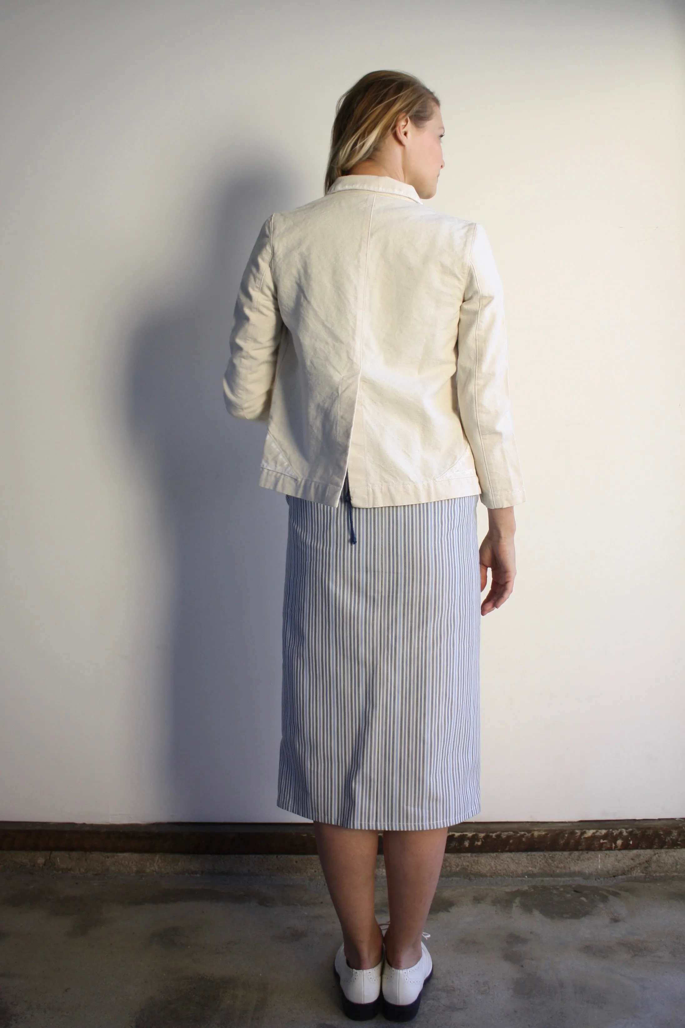 Triangle Pocket Jacket - Primed Canvas