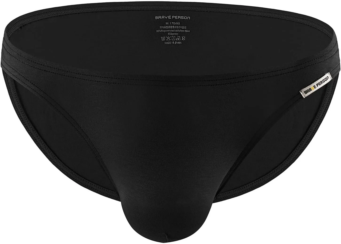 Underwear for Men Comfort Breathable Briefs Soft Bulge Pouch Low Waist Thong Male Panties Athletic Underpants