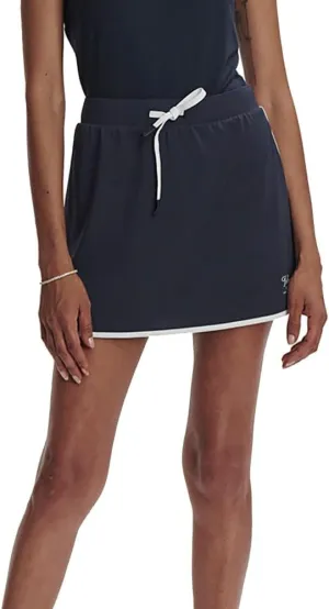 Varley Archer 13.5 Inch Womens Mid Rise Tennis Skort Blue Nights Small