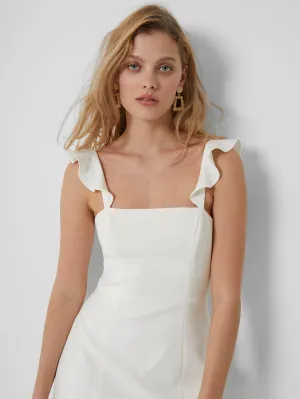 Whisper Ruffle Strap Dress