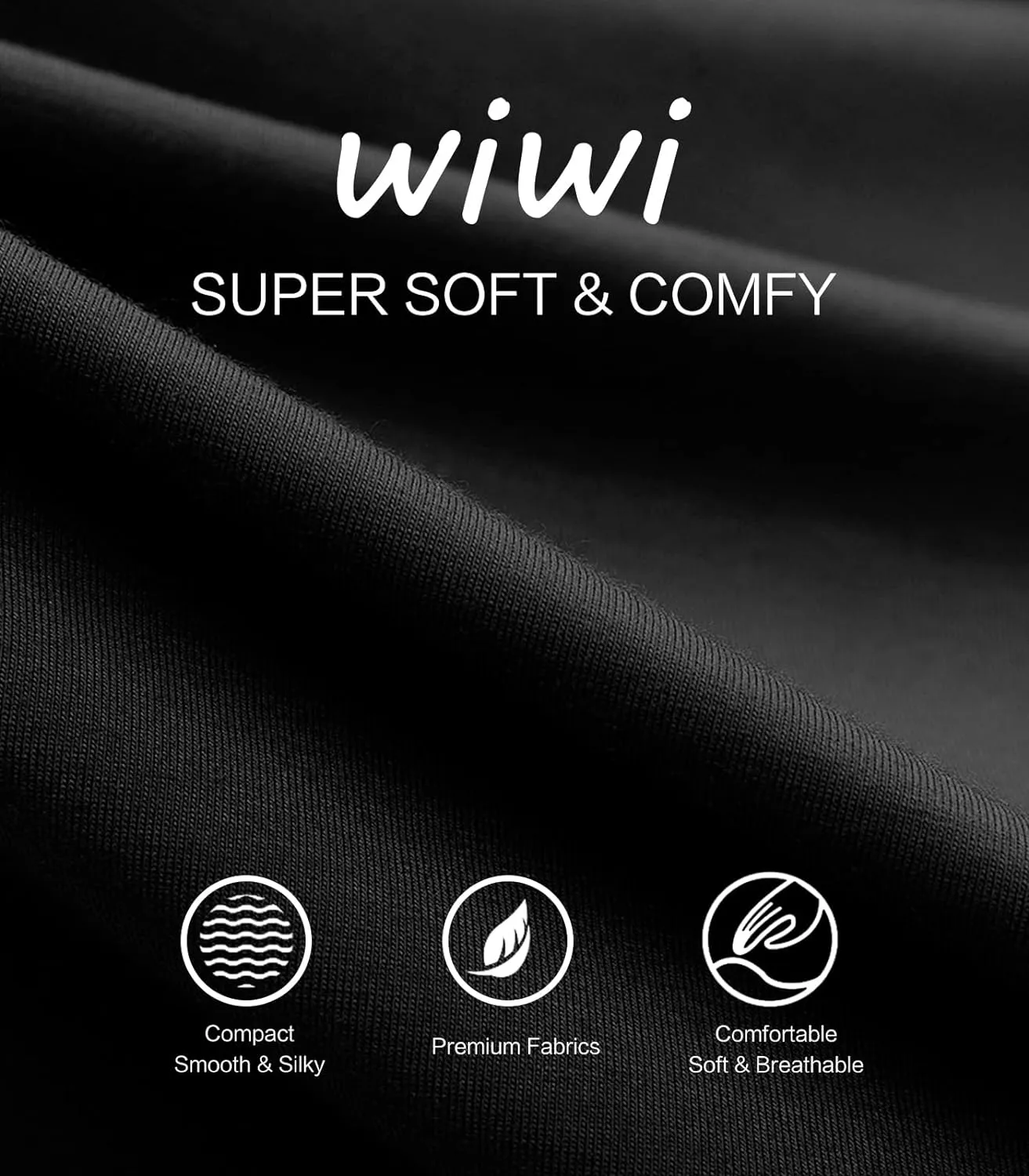 WiWi Pajamas Set for Women Summer Sleepwear Soft Tops Capri Pants Pjs Lounge Pajama Sets Viscose from Bamboo S-XXL