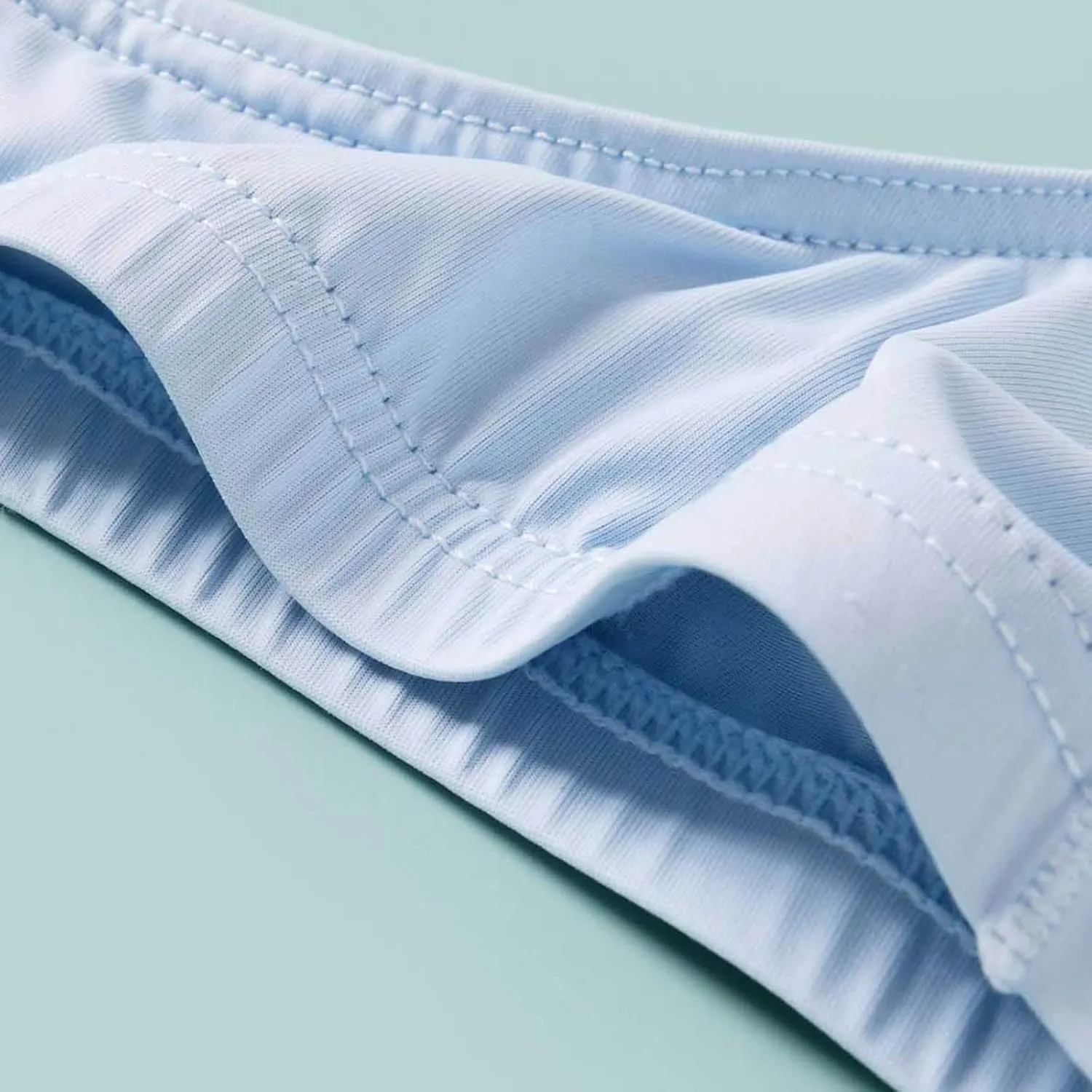wodceeke Men's Panties Underwear Sexy Thongs Ice Silk Briefs Low Rise Breathable Underpants Sissy Lingerie