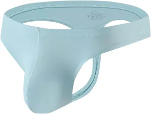 wodceeke Men's Panties Underwear Sexy Thongs Ice Silk Briefs Low Rise Breathable Underpants Sissy Lingerie