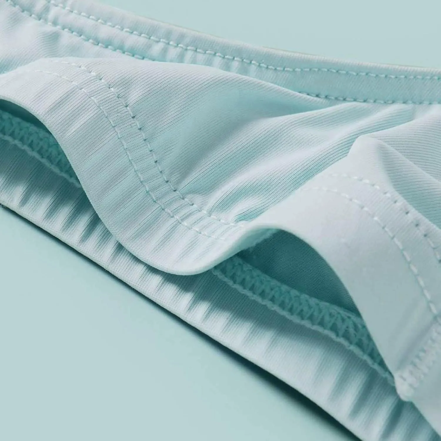 wodceeke Men's Panties Underwear Sexy Thongs Ice Silk Briefs Low Rise Breathable Underpants Sissy Lingerie