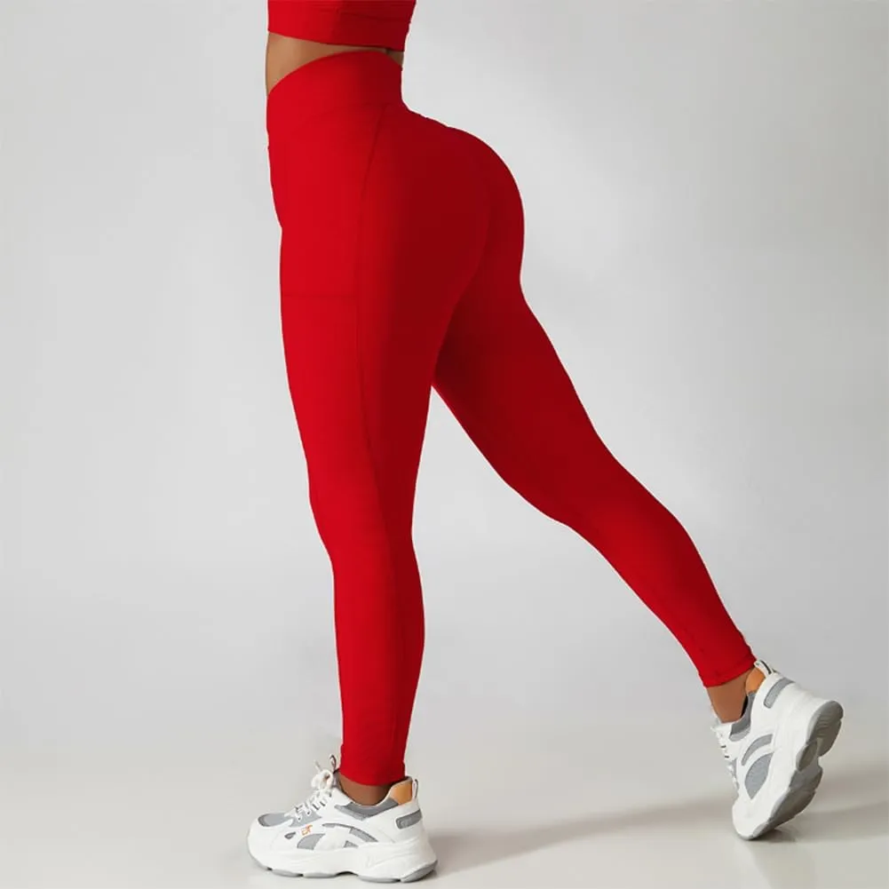 Women Scrunch Butt Lift Leggings Workout Yoga Pants Booty High Waist Anti Cellulite Push Up Seamless