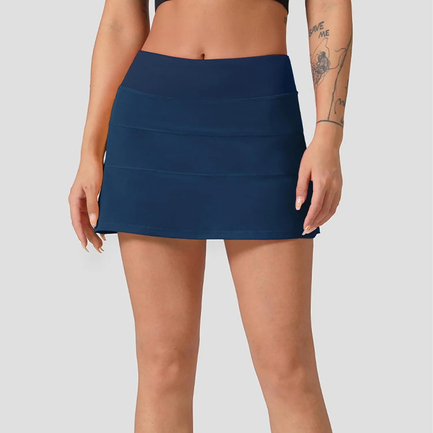 Womens Tennis Skirt Lightweight High Waisted Athletic Golf Mini Skort Casual Pleated A Line Workout Skirts