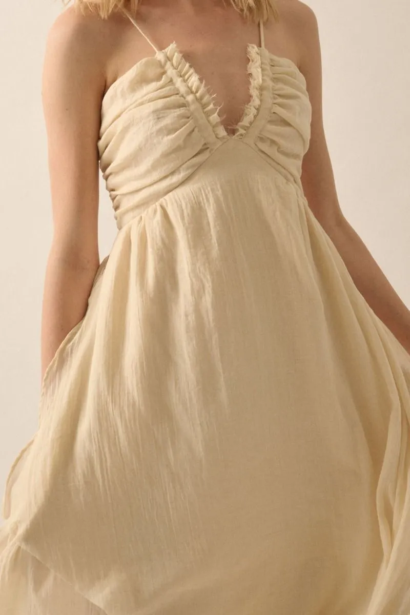 Woven Maxi Dress